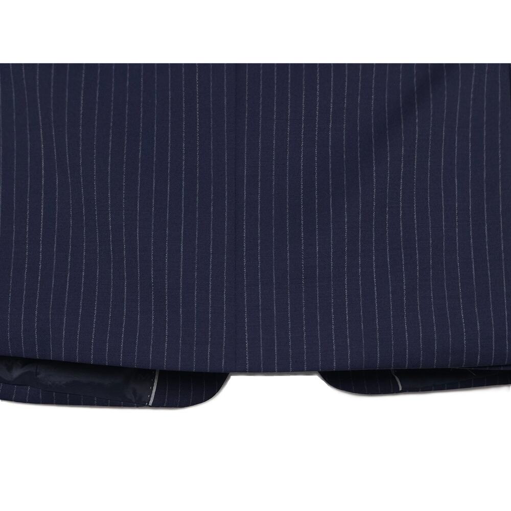 Michael Kors Mens Classic Fit Suit Jacket Blazer 36R Navy Pinstripe Wool NWT - Picture 6 of 7